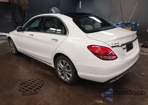 2018 Mercedes-Benz C 300 4Matic from USA, damaged, VIN WDDWF4KBXJR350429